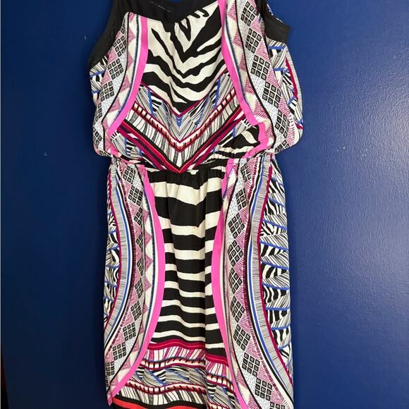 Express Pink and Black Y2K Spaghetti Strap Sundress size XS - Picture 10 of 10